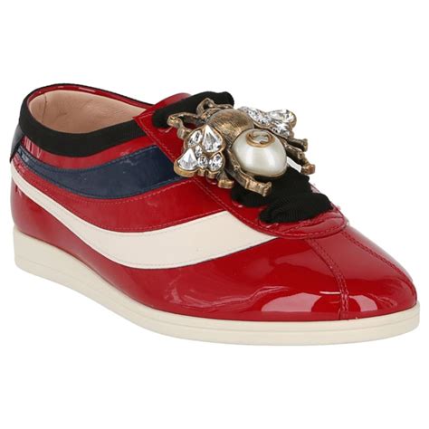 patent leather GUCCI Women Trainers 